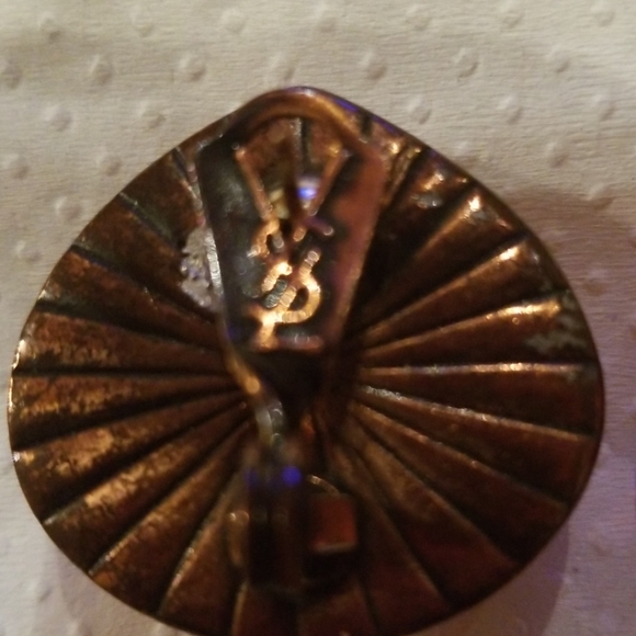 Vintage Yves Saint Laurent Earrings - Picture 3 of 6